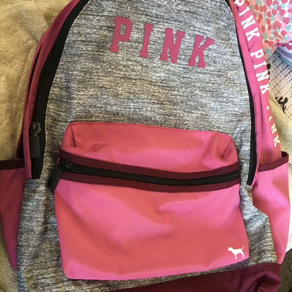 I am selling a PINK campus backpack